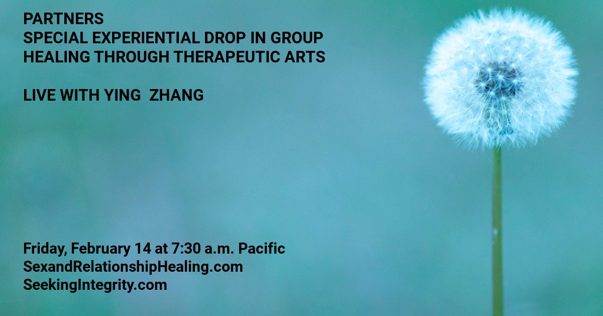 Healing through Therapeutic Arts-Experiential Drop in Group for Partners