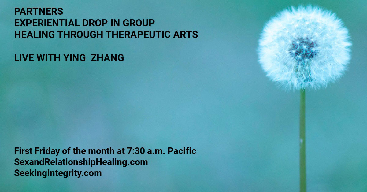 Healing through Art Experiential Drop In Group for Betrayed Partners